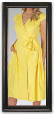 Robe jaune