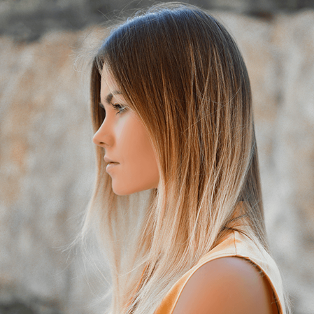 Je prends en compte la forme naturelle des cheveux